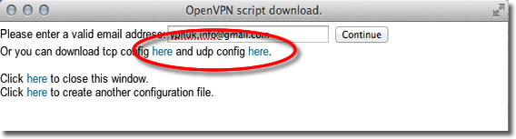 VPNUK OpenVPN config generator
