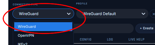 Connection Type – VPNUK